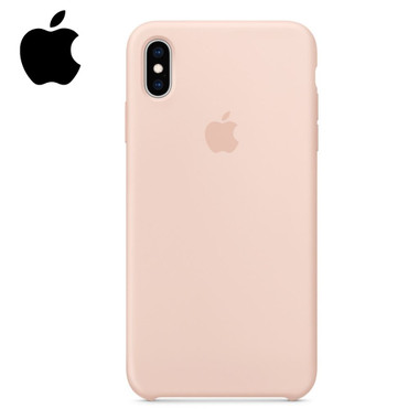 Apple® iPhone XS Max Pink Sand Silicone Case product image