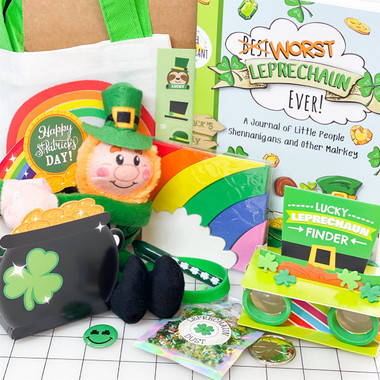 St. Patrick's Day Kids' Leprechaun Daily Sighting Activities Kit product image