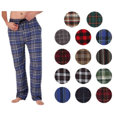 Men's Flannel Pajama Pants (3-Pack) product image