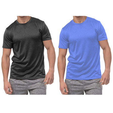 Men's Active Moisture-Wicking Dri-Fit Crewneck Shirt (5-Pack) product image