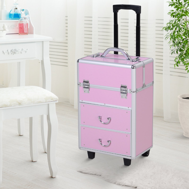 Rolling Aluminum Trolley Storage Case product image