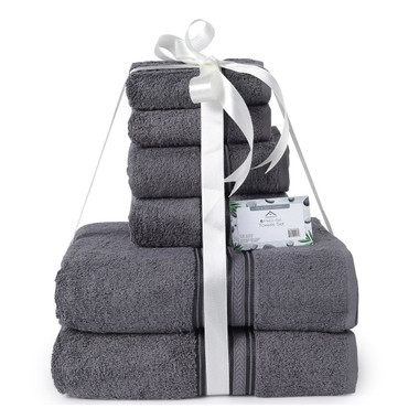 100% Ringspun Cotton 6-Piece Towel Set product image