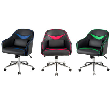 Adjustable Height Massaging Lumbar Task Chair  product image