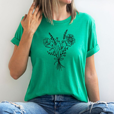 Wildflower Bouquet Graphic Tee product image