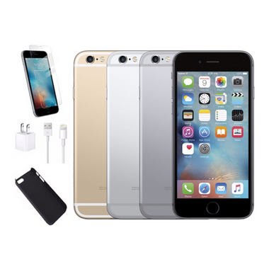 Apple iPhone 6 Unlocked Bundle 64GB (Tempered Glass, Charger & Case) product image Apple iPhone 6 Unlocked Bundle 64GB (Tempered Glass, Charger & Case) product image