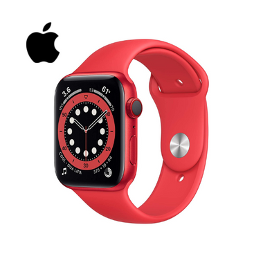 Apple Watch Series 6 - 44MM RED Aluminum Case &amp; Band  (GPS + LTE)  product image