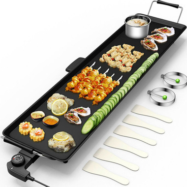 Electric Teppanyaki Table Top Nonstick BBQ Grill product image