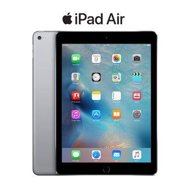 Apple® iPad Air 2nd Gen 16GB (Wi-Fi / Wi-Fi + 4G) - Space Gray product image