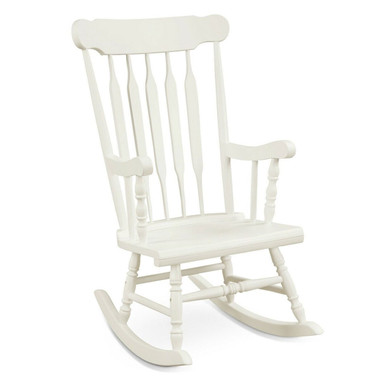 Glossy Finish Wooden Rocking Chairs (Set of 2) product image