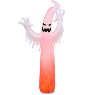 12-Foot Inflatable Ghost with Built-in LED Lights product image