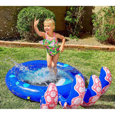 Kids' 47-Inch Inflatable Octopus Sprinkler Splash Pool Pad product image