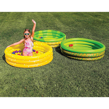 Kids' 45-Inch Inflatable Fruit-Theme Kiddie Pool (3-Pack) product image