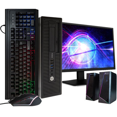 HP® ProDesk 600 G1 Bundle with 24" Monitor, Intel i5, 8GB RAM, 1TB HDD product image