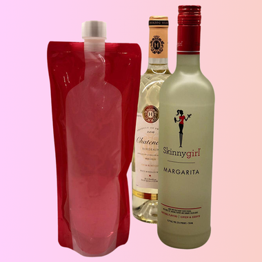 Wine-on-the-Run Reusable & Foldable Wine Flask (1- to 6-Pack) product image