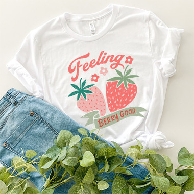 "Feeling Berry Good" Graphic Tee product image
