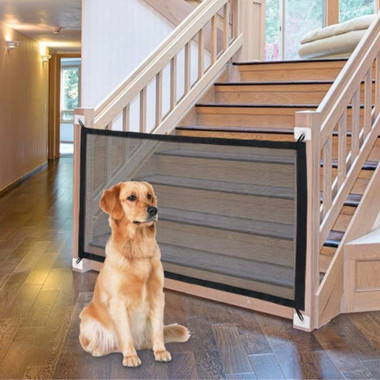 Indoor/Outdoor Dog Gate Mesh Fence product image