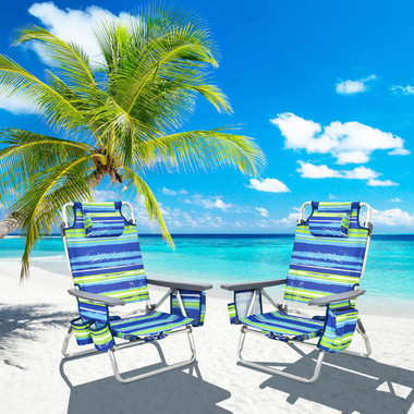 Backpack Beach Chairs with 5-Positions (Set of 2)  product image