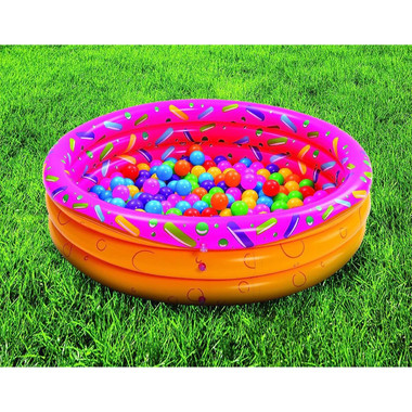 Kids' Inflatable 3-Ring Food-Themed Pool (3-Pack) product image