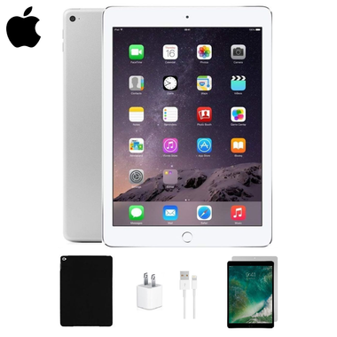 Apple® iPad Air 2, 9.7-Inch, 128GB, Wi-Fi or Unlocked Cell Bundle 