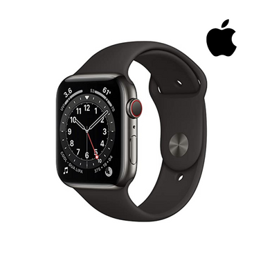 Apple® Watch Series 6, 4G LTE + GPS, 44mm – Space Gray Aluminum Case product image