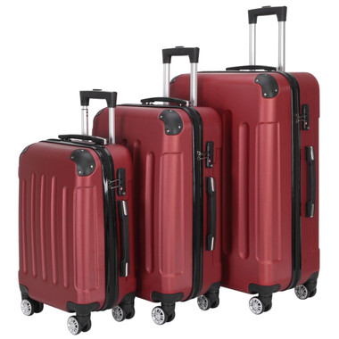 3-Piece Traveling Storage Suitcase Set with TSA Lock product image