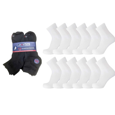 Men's Quarter Anklet Socks (12-Pair) product image