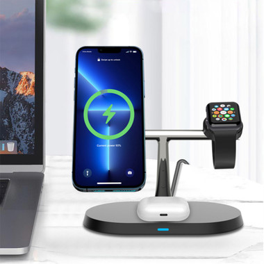 MagSafe 3-in-1 Wireless Charger Station Dock for Apple Devices product image