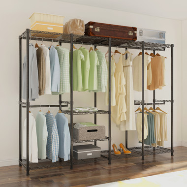 Adjustable Heavy Duty Clothes Rack product image