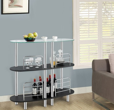 Tempered Glass Top Bar Table product image