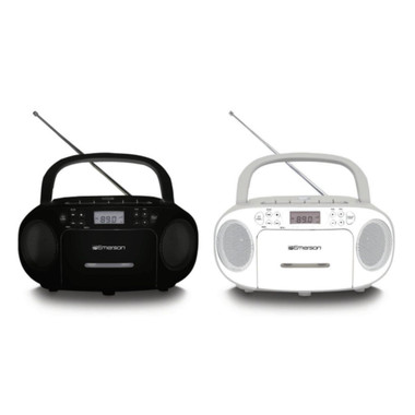 Emerson™ Portable CD/Cassette Boombox with AM/FM Radio, EPB-3003 product image