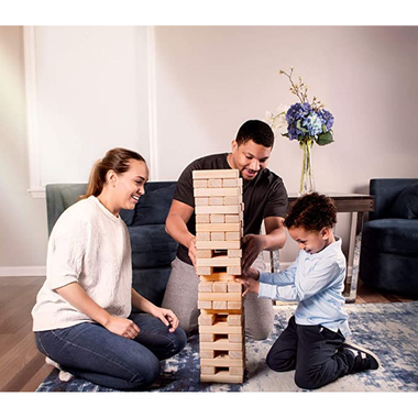 Giantville™ Giant Tumbling Timber Blocks Game with Carrying Bag, 56-Piece product image Giantville™ Giant Tumbling Timber Blocks Game with Carrying Bag, 56-Piece product image