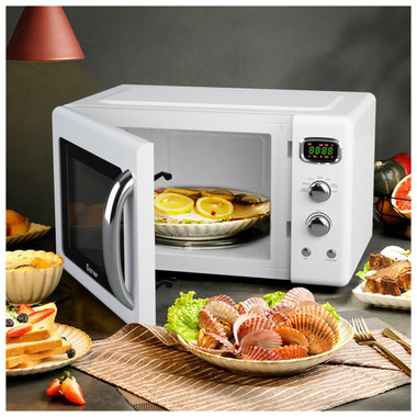 Retro Countertop Compact 0.9 Cu. Ft. Microwave Oven product image