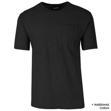 Men's Short Sleeve Crew Neck Tee with Chest Pocket product image