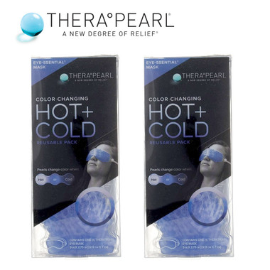 TheraPearl Reusable Hot and Cold Eye Mask (2-Pack) product image