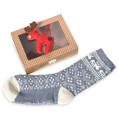 GaaHuu™ Thermal Sock Felt Ornament Gift Box for Women product image