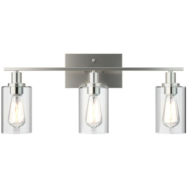 3-Light Modern Bathroom Vanity Wall Sconce product image