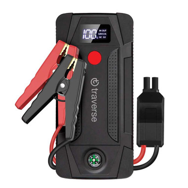 Traverse™ 1,000A Peak 12V Car Jump Starter with LCD product image