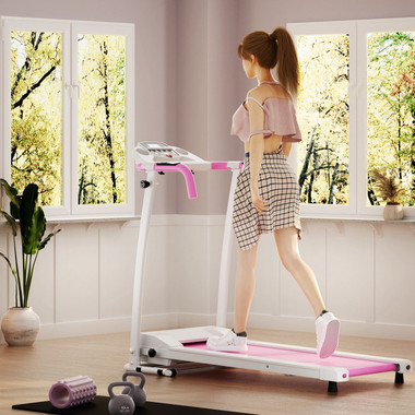 Compact Electric Folding Running & Fitness Treadmill with LCD product image