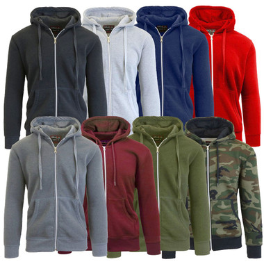 Men's  Heavyweight Pullover Fleece-Lined Hoodie (2-Pack) product image