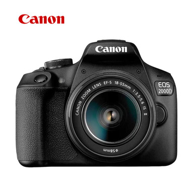 Canon EOS 2000D DSLR Camera with EF-S product image