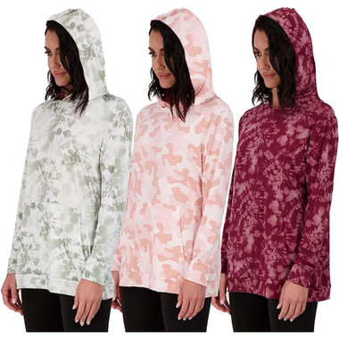 Women's Long Sleeve Pullover Hoodie (3-Pack) product image