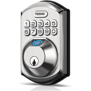 TEEHO® Smart Lock with Keypad and Fingerprint Reader product image