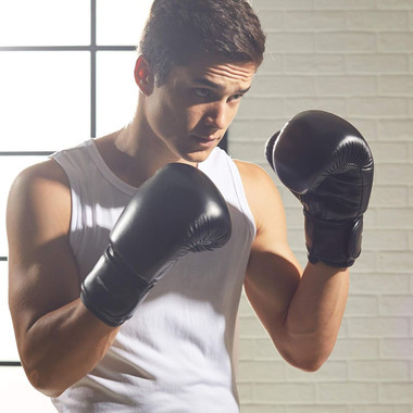 Shock-Absorbing Boxing Gloves by Amazon Basics® product image