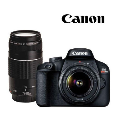 Canon EOS Rebel T100 DSLR Camera with EF-S 18-55mm f/3.5-5.6 DC III Lens product image