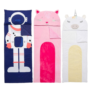 Kids' Ultra-Soft Lightweight Indoor Sleeping Bag by Amazon Basics® product image