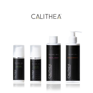 Calithea™ Organic Olive Cleanser, Toner & AM/PM Cream Bundle product image