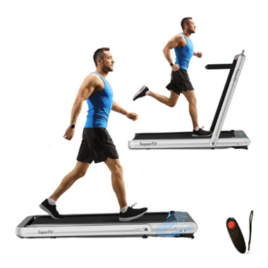 SuperFit 4.75HP 2 In 1 Folding Treadmill  product image