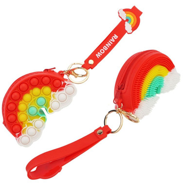 Zippered Pouch with Fidget Bubble Poppers and Bristles product image