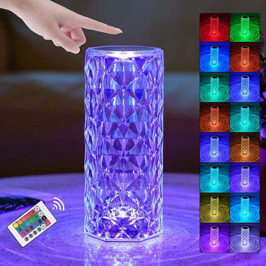 Crystal Touch Control LED Lamp Night Light product image