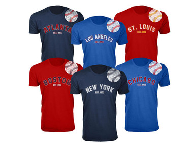 Men's Baseball City T-shirt (S-3XL) product image